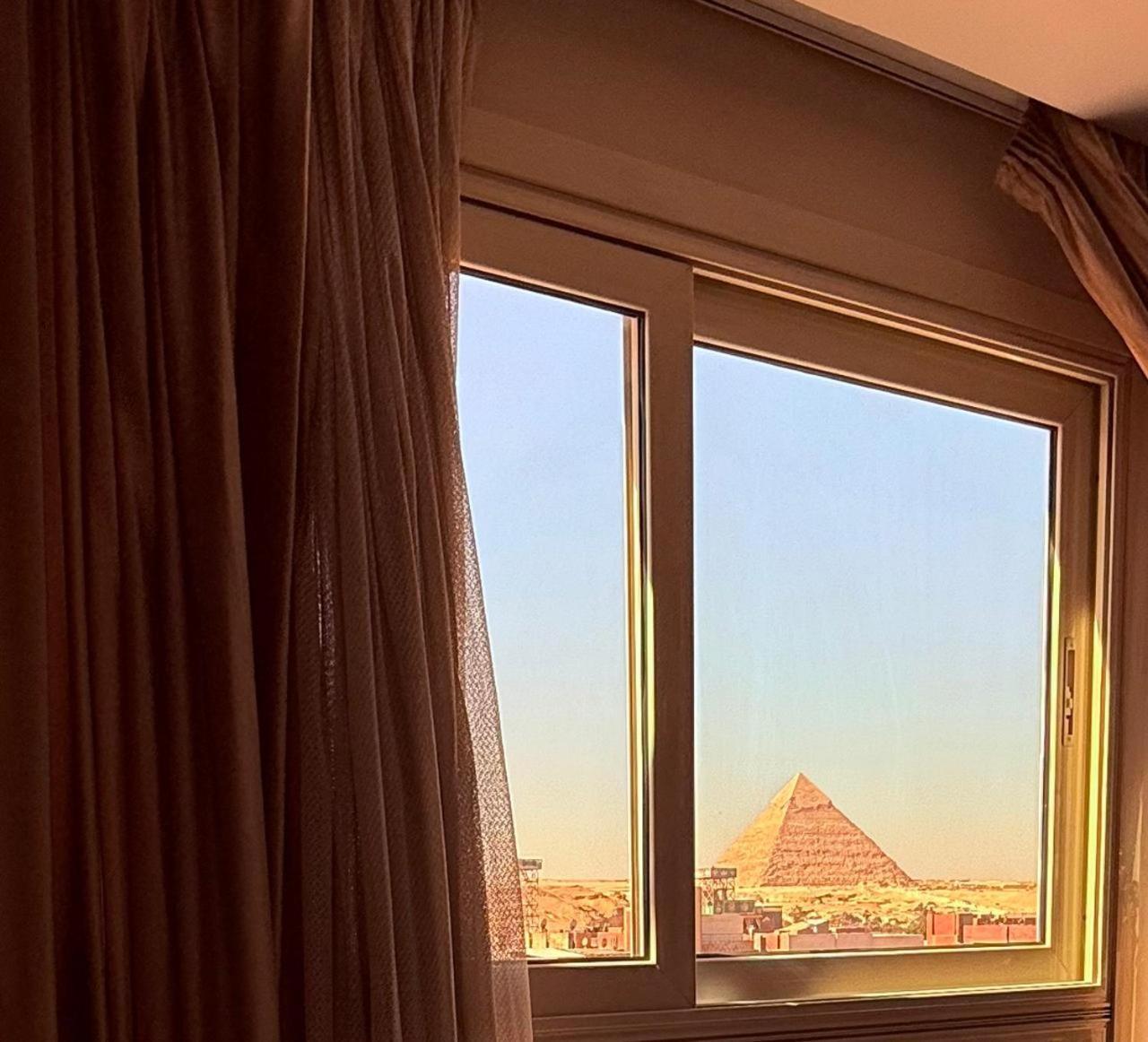 Topaz Pyramids View Inn Kafrat al Jabal Exterior photo